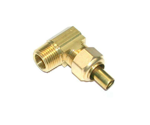 New Watts  A-222  Brass Elbow Fitting W/Insert 1/2" X 3/8"