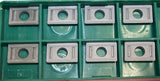 Lot of 8 Walter Waukesha Carbide Indexable Milling Inserts P27215-3R WKM