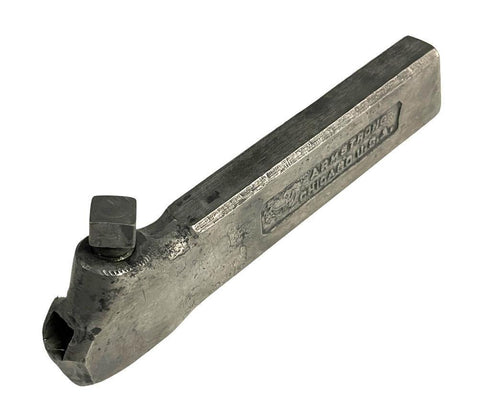 Armstrong No. 2-S Straight Shank Metal Lathe Parting Tool Holder 7" OAL