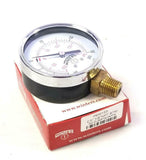 Winters PEM153 Pressure Gauge 30-0-30 PSI 2.5" Face 1/4" NPT