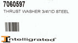 Intelligrated 7060597 Steel Thrust Washer 3/4" Inside Diameter (2 Available)
