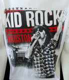 Anvil Men's Kid Rock Born Free Tour 2011 Houston White Shirt Size Large