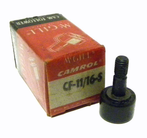 NEW MCGILL CF-11/16-S CAMROL CAMFOLLOWER 11/16" ROLLER DIAMETER 7/16" WIDTH