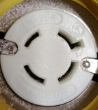Woodhead 70-0210 Flip Outlet Cover W/ L16-20R Receptacle & OZ/Gedney Enclosure