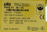 PILZ E-STOP RELAY MONITOR MODEL PNOZX13S10