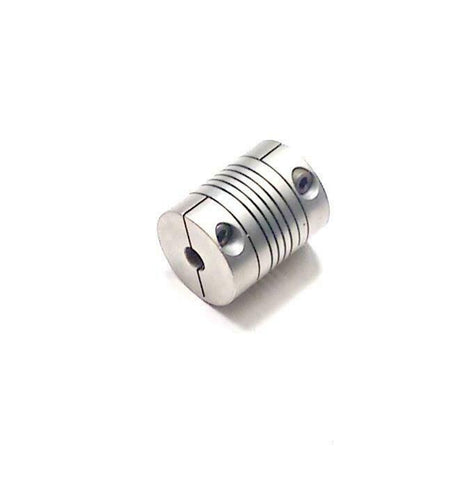 Heli-Cal Flexible Steel Shaft Coupling 1/4" & 5/16" Bores 1" Diameter