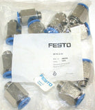 Lot of 10 New Festo QS-G1/4-12 Push-in fittings 186350 - 8 available