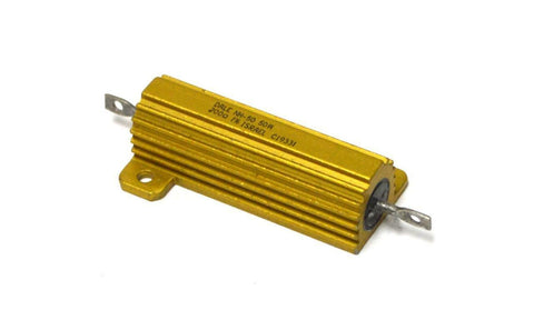 NEW DALE NH-50 POWER RESISTOR 50 WATTS 200 OHMS (2 AVAILABLE)
