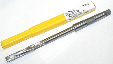 Lavallee & Ide 3/8" (.375") #1 Morse Taper Shank Spiral Chucking Reamer 531U