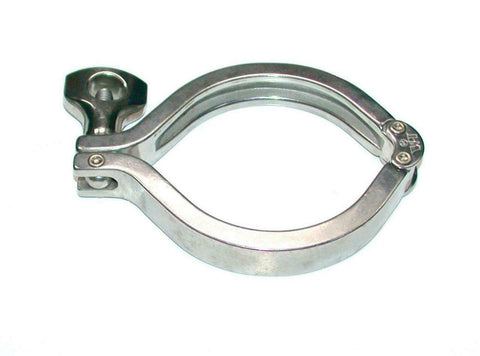 Unbranded Single Pin Sanitary Stainless Steel Clamp 3.5"