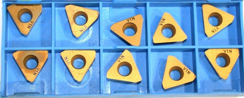 Lot of 10 New Valenite Indexable Milling Carbide Inserts TPEW-332PDTR V1N
