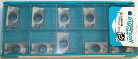 Lot of 4 New 5801533 Ingersoll Carbide Milling Inserts APKT160408R IN1030