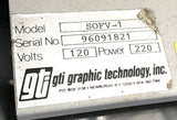 GTI EVS-2028 Compact Executive Viewing Station w/ SOFV-1 D5000 Viewer