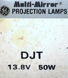 General Electric GE DJT Projection Lamp 13.8 Volts 50 Watts