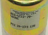 New Versa   ASG-4222-70-48VDC  Solenoid Valve 48 VDC Coil 12 Watts 20-135 PSI