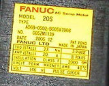 GE Fanuc  A06B-0502-B005  #7008  20S AC Servo  Motor W/Pulse Coder