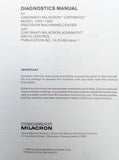 Cincinatti Milacron 10VC-1000 Precision Machining Center Diagnostics Manual