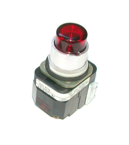 NEW ALLEN BRADLEY  800T-PT16  RED ILLUMINATED MOMENTARY PUSHBUTTON 1 N.O. 1 N.C.