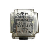 AMF Potter & Brumfield KRP 14AG Power Relay 24V DC, 10A, 1/6 HP, 120V AC 50-60Hz