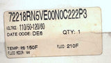 Honeywell 72218RN5VE00N0C222P3 Solenoid Valve 110-120 Volts