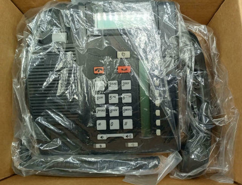 Nortel T2708 8-Button Display Phone - Charcoal NT8B26AANAE6