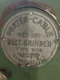 Porter Cable BG8 8" Wet Dry Belt Grinder 7.5 HP 220/440V 3 Ph