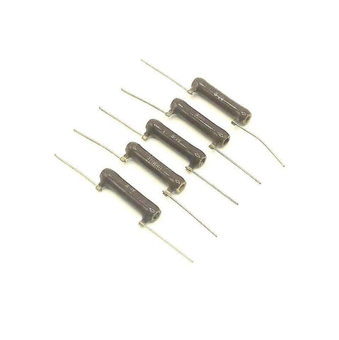 Lot of 5 New Ohmite  1718  Brown Devil Resistors 50 Ohm