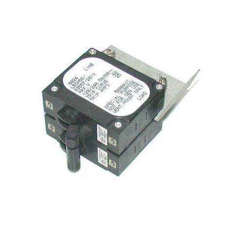 AIRPAX   LEGH-33557-20-V  2-P0LE CIRCUIT BREAKER 250 VAC 25 AMP