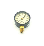 New Ashcroft  595-06  Bottom Mount Compound Pressure Gauge 1-3/4" Face 1/8 NPT