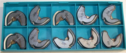 Lot of 10 New Ingersoll Profile Carbide Milling Inserts NCEX250600R IN1030