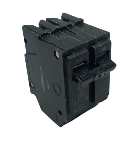 Lot of (2) General Electric THQL2120 2 Pole Circuit Breaker 20A 120/240VAC