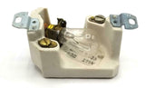Hubbell 427 Pilot Lamp Receptacle Porcelain Base W/ 125V Lamp (4 Available)