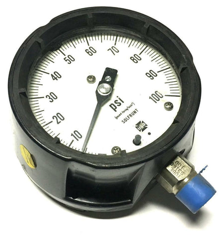 USG SOLFRUNT PRESSURE GAUGE 0-100 PSI