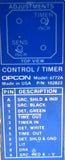 Opcon 8772A Control Timer Relay 102823