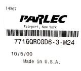 Parlec 7716QRCGD6-3-M24 Tapping Tap Adapter M24