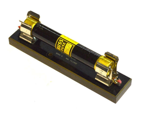LITTELFUSE 711002 FUSE HOLDER 5000 VOLTS W/BUSS FUSS HVT 1/4 AMP FUSE (4 AVAIL.)