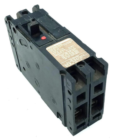 Gould ITE E42B030 2 Pole Circuit Breaker 30A 480VAC 250VDC