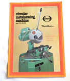 BEWO CPO250/ZW CIRCULAR METALSAWING MACHINES BROCHURE
