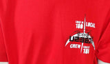 Alstyle Men's U2 360° World Tour Load In 180 Red Steel Local Crew Shirt Size XL