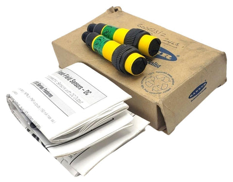 Banner S18SP6FF50Q Photoelectric Sensor (Lot of 2) 10-30VDC 150mA