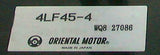 New Oriental Motor  4LF45-4  Linear Gear Head