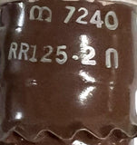 Memcor 7240 Power Resistor RR125-2 2 Ohms