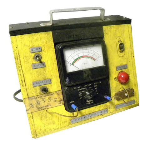 SIMPSON LEAKAGE CURRENT TESTER MOUNTED IN TEST FIXTURE MODEL 226