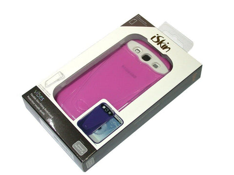New iSkin VBSSG3-PK4 Vibes Case for Samsung Galaxy S III Cosmic Pink FREE SHIP