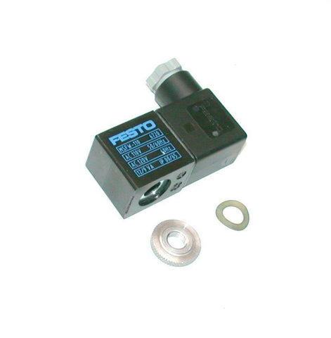 NEW FESTO  MSFW-110  SOLENOID VALVE COIL W/PLUG  110/120 VAC 12/9 VA