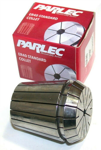 Up to 2 New Parlec 3/16" ID ER40 Collets Catalog ER40-0187