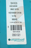 Lot of 10 New Ingersoll Profile Carbide Milling Inserts NCEX190500R IN1030
