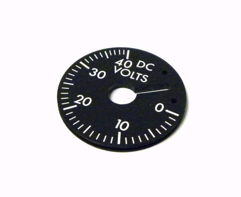 NEW HORIZON AEROSPACE S6202 DC VOLTAGE DIAL 0-40 VDC