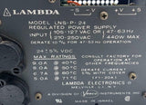 Lambda LNS-P-24 Regulated Power Supply 24 VDC @ 9 Amps