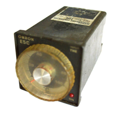 OMRON E5C-THE TEMPERATURE CONTROLLER 100 VAC 0-199 ºC RANGE